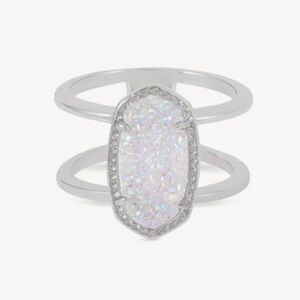 Kendra Scott Elyse Ring with Iridescent Drusy